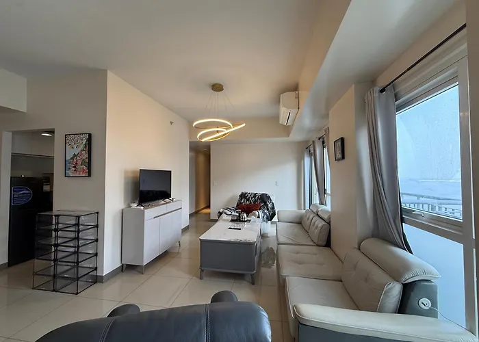 Comfortable 3 Bedroom Seaview Next To Okada Casino Airports Moa Apartamento Manila